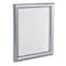 Azar Displays Wall Mount Plastic Snap Poster Frame 8.5'' x 11'' Portrait/Landscape Sign Holder Frame, 4PK 300336-SLV-4PK - alternate 1
